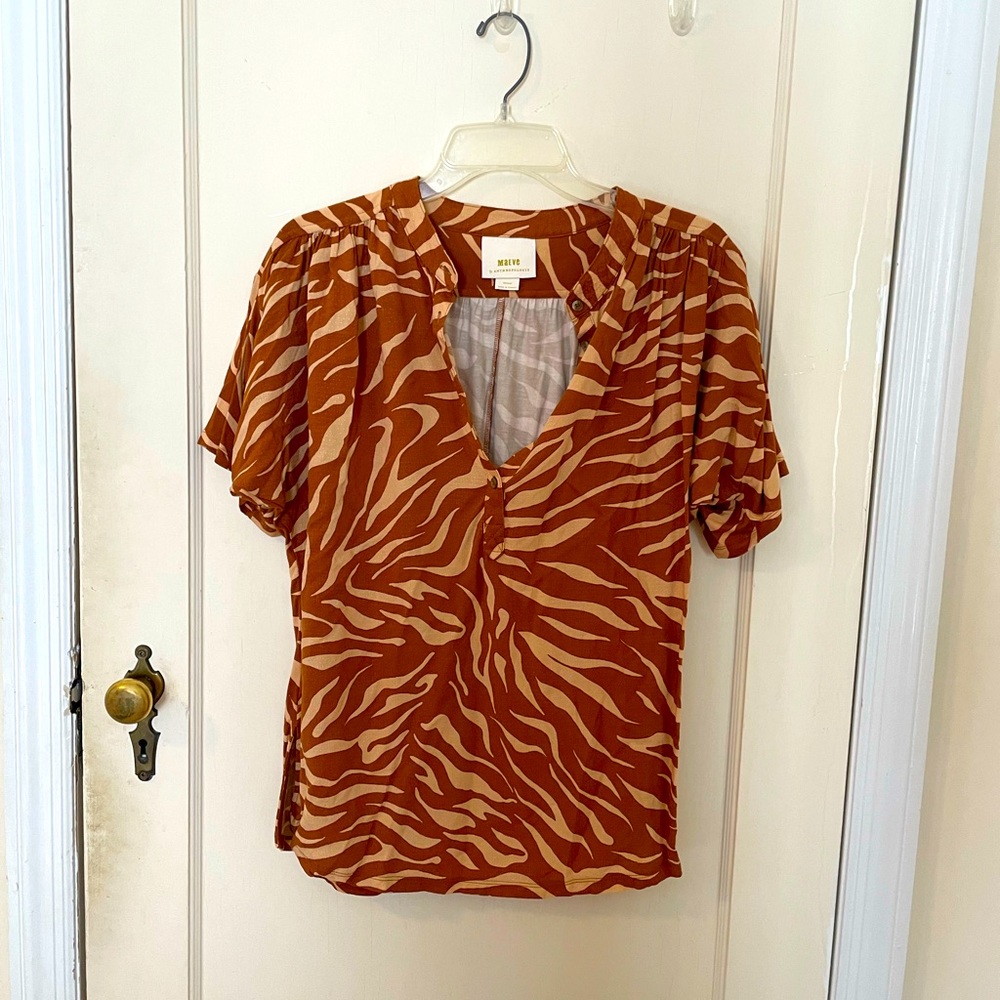 Maeve (Anthropologie) short sleeve top